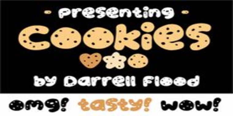 Cookie Font Appearence