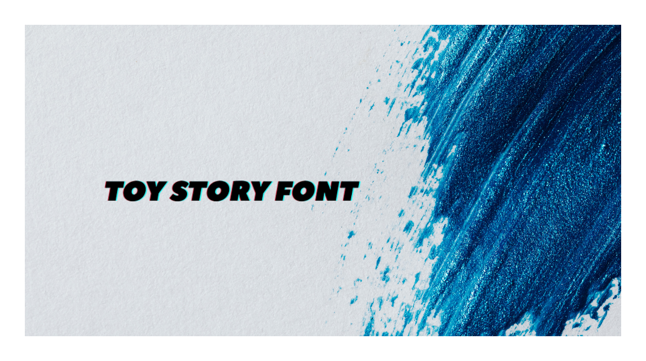toy story font featured image