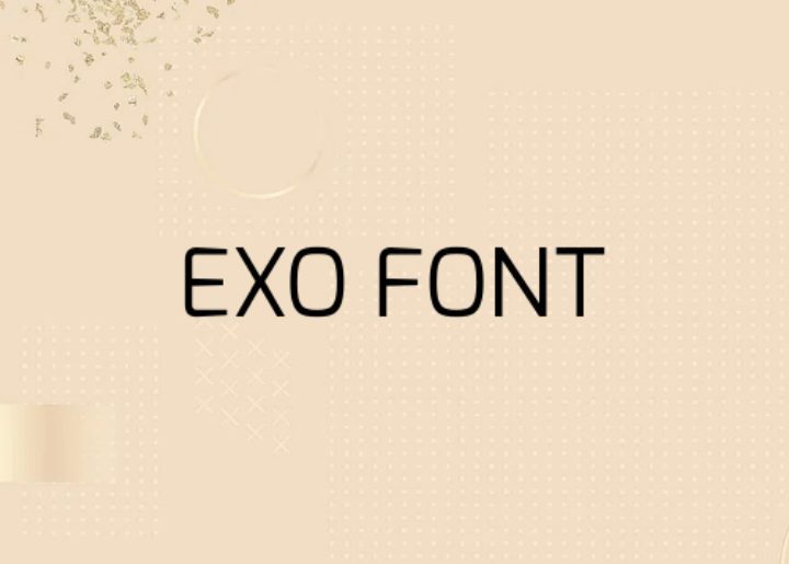 Exo Font Featured Image