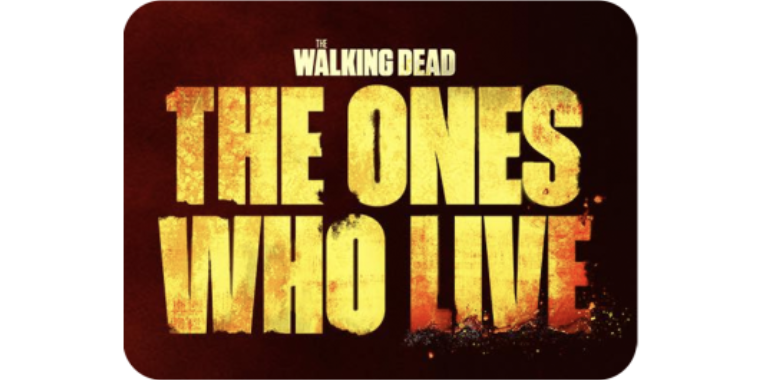 The Walking Dead The Ones Who Live Font Logo